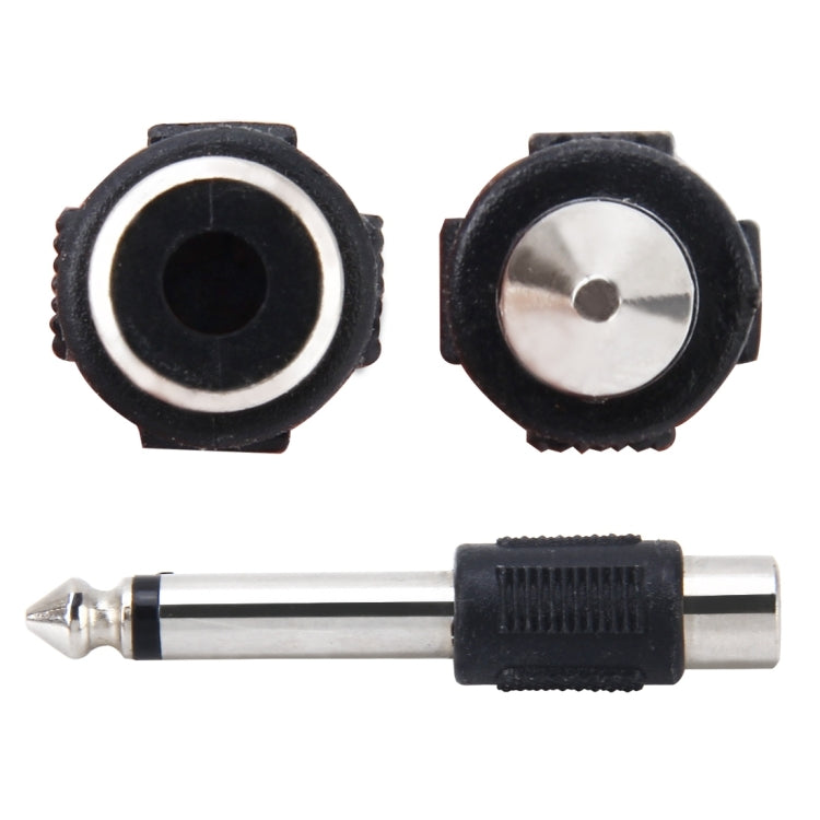 6.35mm to RCA Male to Female Plug Stereo Audio Adapter My Store