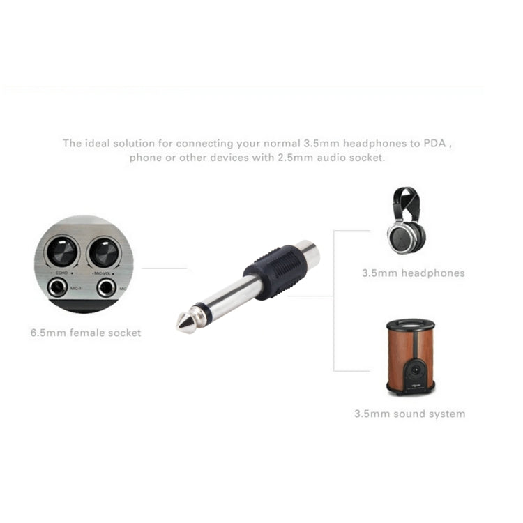 6.35mm to RCA Male to Female Plug Stereo Audio Adapter My Store