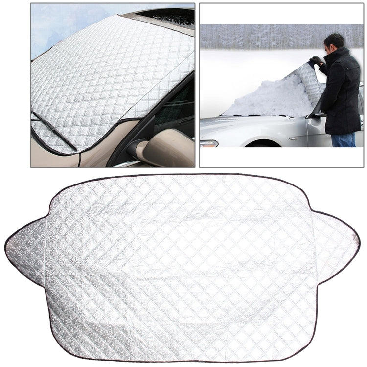 Car Auto Aluminum Film Sunshine Frost Snow Protect Windshield Cover, Size:142¡Á92cm