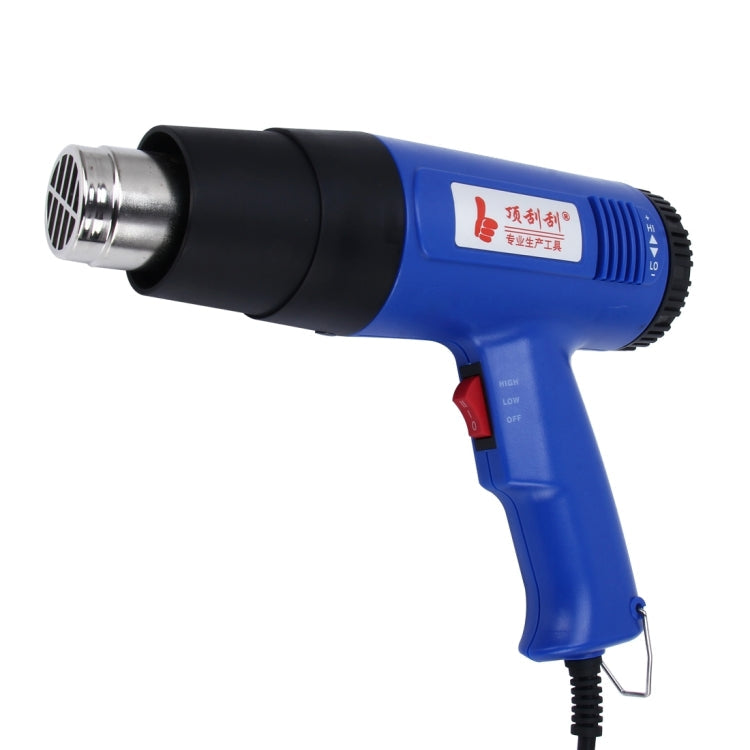 DINGGUAGUA 1800W Industrial Heavy Duty Professional Adjustable Temperature Heat Air Gun Tool