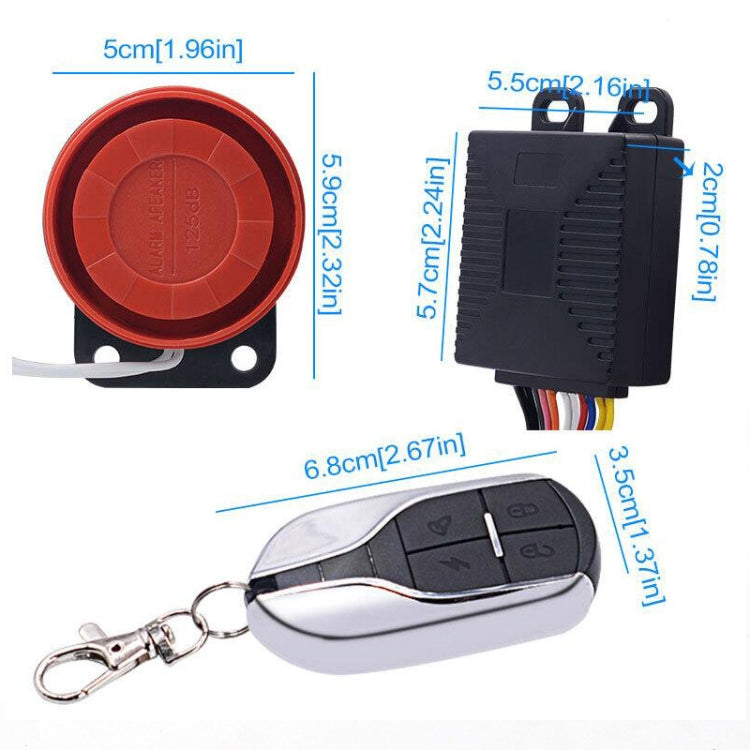 Motorcycle Smart Unidirectional Security Alarm System with Remote Control / Key ÎҵÄÉ̵ê