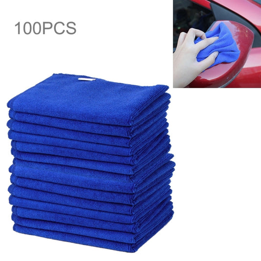 100 PCS 30cm ¡Á 30cm Quick Dry Towels Cleaning Cloth Car Detailing Care Towels