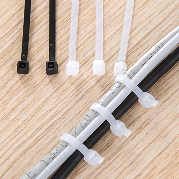 250pcs /Pack 5mm*300mm Nylon Cable Ties