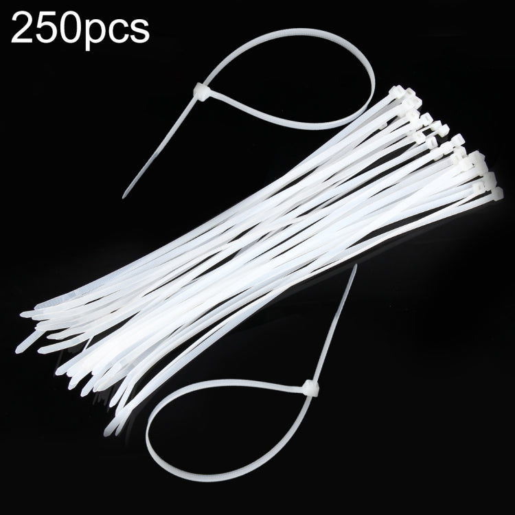 250pcs /Pack 5mm*300mm Nylon Cable Ties