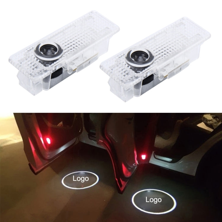 2 PCS LED Car Door Welcome Logo Car Brand 3D Shadow Light for BMW X5 E70 (2007-2014), X6 E71/E72 (2008-2014), 4 Series (2013-2014), 3 Series F30 (2013-2015)-Reluova