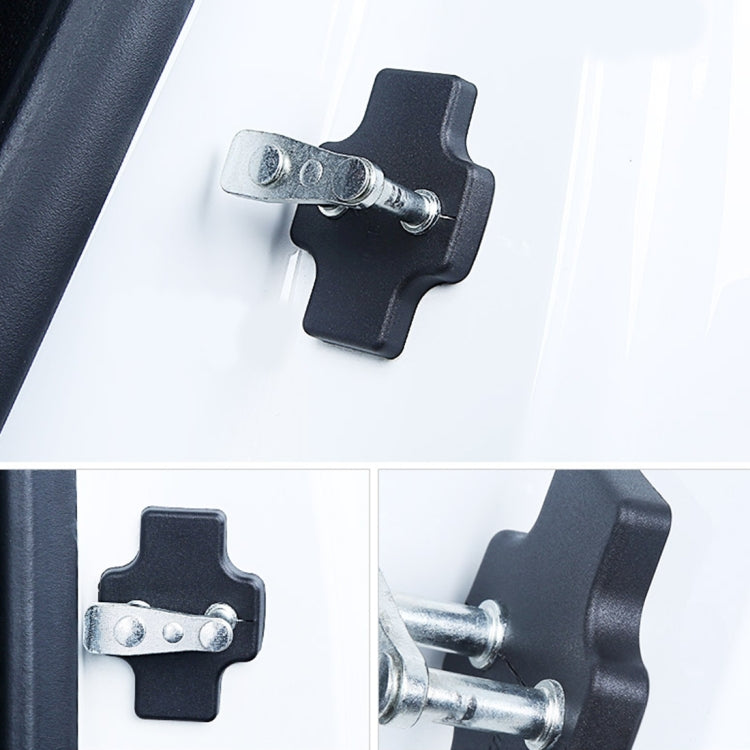 4 PCS Car Door Lock Buckle Decorated Rust Guard Protection Cover for BaoJun Chery SGMW Chevrolet HuaCheng ZhongHua ÎҵÄÉ̵ê