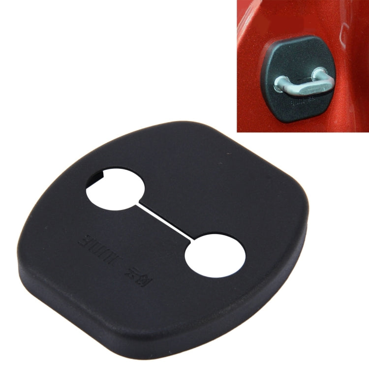 4 PCS Car Door Lock Buckle Decorated Rust Guard Protection Cover for NISSAN and Venucia ÎҵÄÉ̵ê