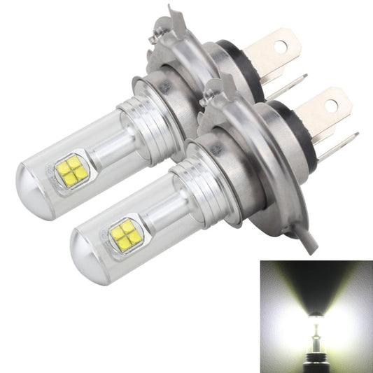 2 PCS  H4 40W 800 LM 6000K 8 CREE LEDs Car Fog Lights, DC 12V