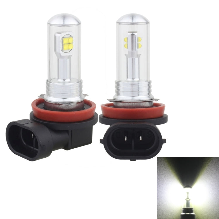 2 PCS  H8/H11 40W 800 LM 6000K 8 CREE LEDs Car Fog Lights, DC 12V