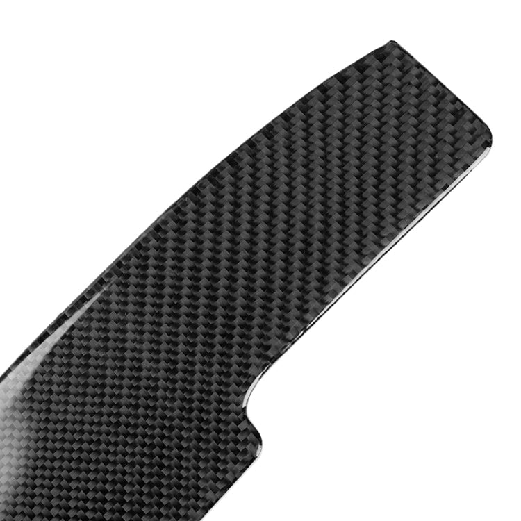 2 PCS Car Carbon Fiber Window Lift Panel Decorative Sticker for Mercedes-Benz W204 C Class 2007-2013, Left Drive-Reluova