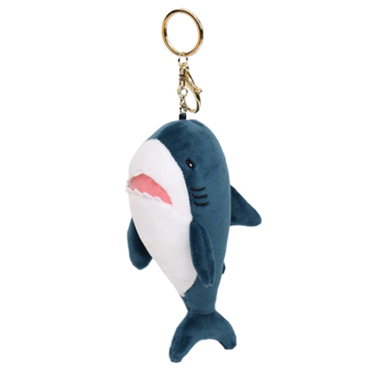 Cute Short Plush Cartoon Shark Doll Key Ring ÎҵÄÉ̵ê