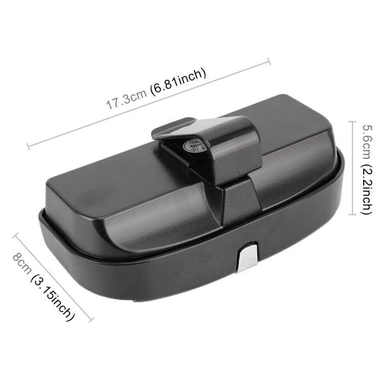 Car Multi-functional Glasses Case Sunglasses Box with Card Slot, Flat Style ÎҵÄÉ̵ê