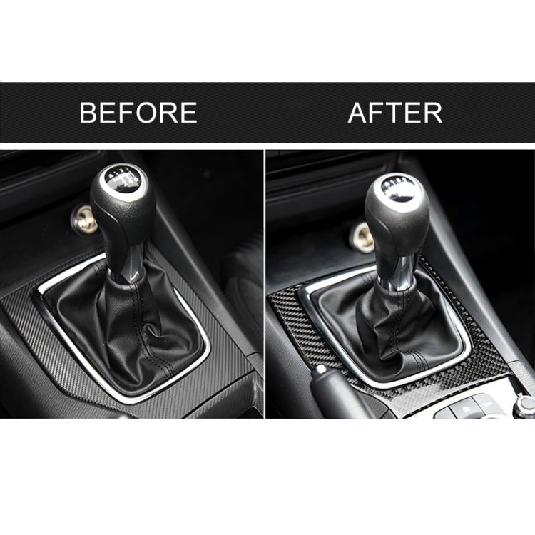 Car Carbon Fiber Left Drive Manual Gear Frame C Decorative Sticker for Mazda Axela 2017-2018 ÎҵÄÉ̵ê