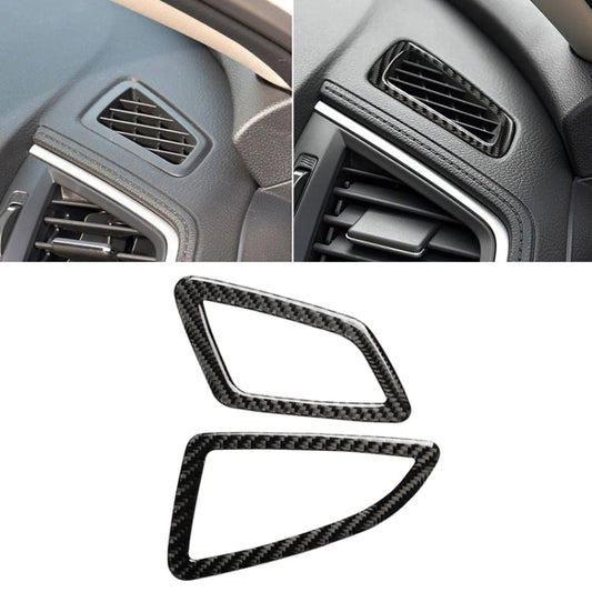 Car Carbon Fiber Left Drive Instrument Air Outlet Decorative Sticker for Honda Tenth Generation Civic 2016-2019 ÎҵÄÉ̵ê