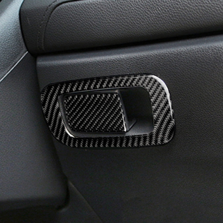 Car Carbon Fiber Storage Box Switch Decorative Sticker for Honda Tenth Generation Civic 2016-2019, Left Drive ÎҵÄÉ̵ê