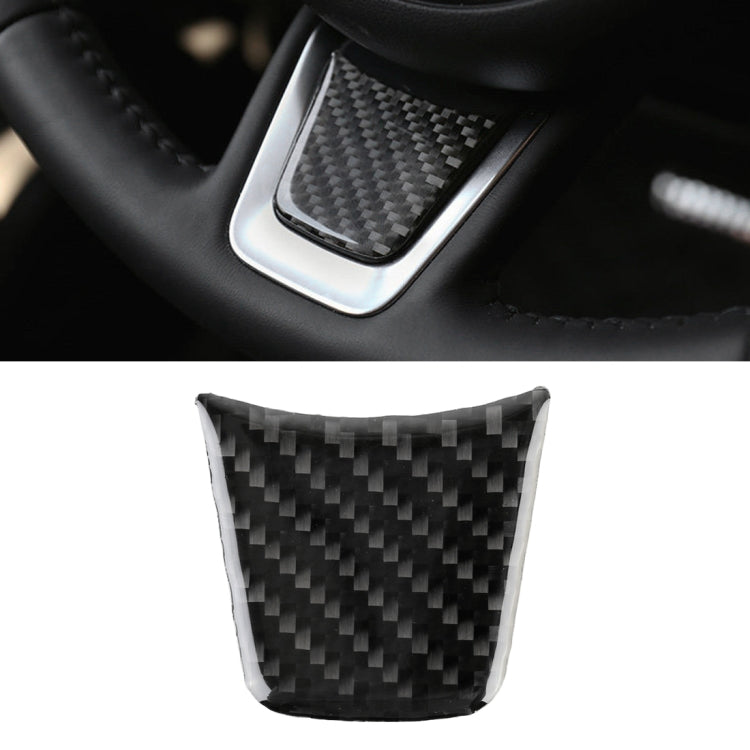 Carbon Fiber Car Steering Wheel Decorative Sticker for Jaguar F-PACE ÎҵÄÉ̵ê