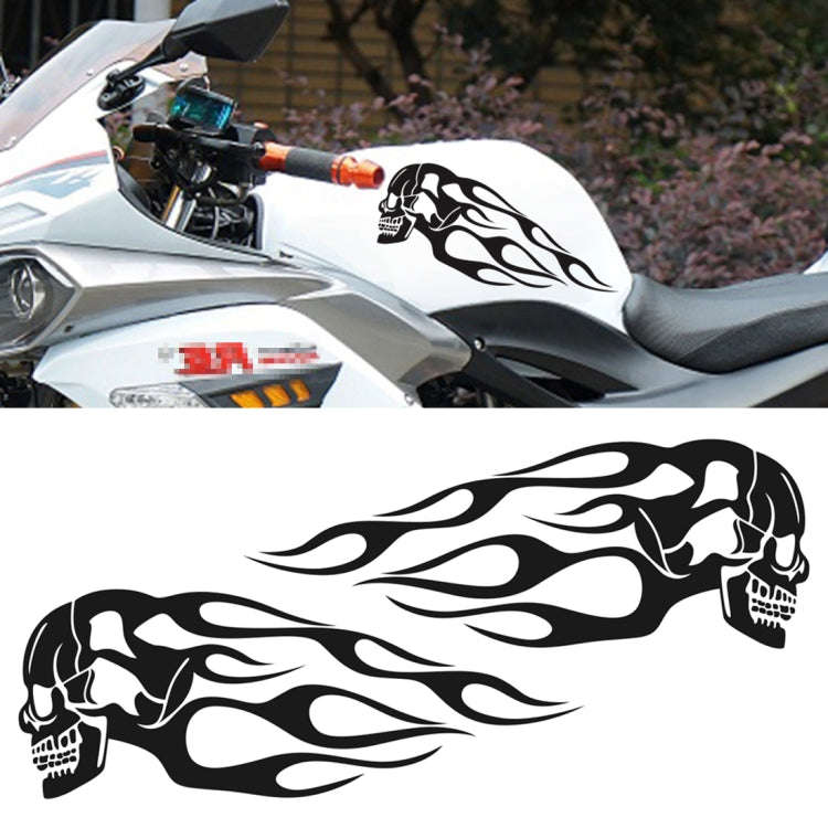 Motorcycle Styling Skull Head PVC Sticker Auto Decorative Sticker ÎҵÄÉ̵ê