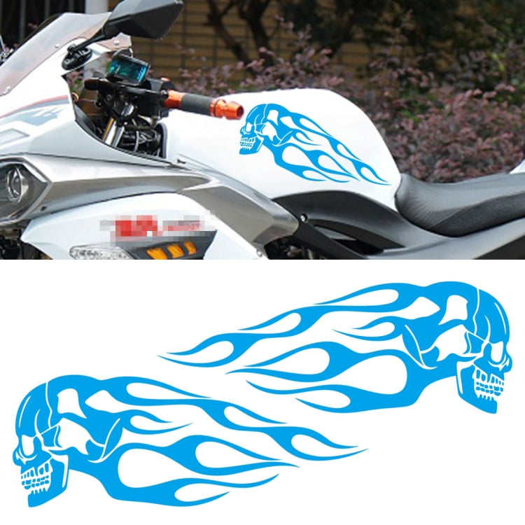 Motorcycle Styling Skull Head PVC Sticker Auto Decorative Sticker ÎҵÄÉ̵ê