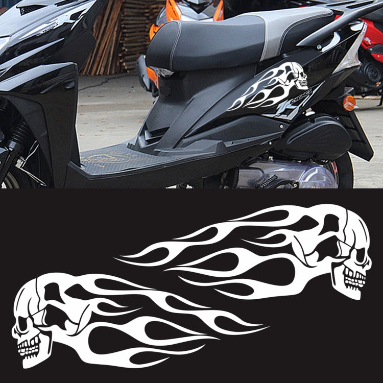 Motorcycle Styling Skull Head PVC Sticker Auto Decorative Sticker ÎҵÄÉ̵ê