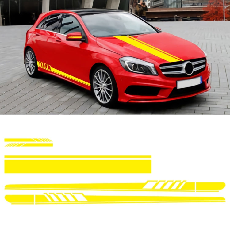 5 in 1 Car Styling Stripe Hood PVC Sticker Auto Decorative Sticker ÎҵÄÉ̵ê