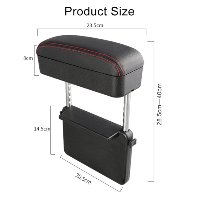 Universal Car PU Leather Wrapped Armrest Box Cushion Car Armrest Box Mat with Storage Box ÎҵÄÉ̵ê