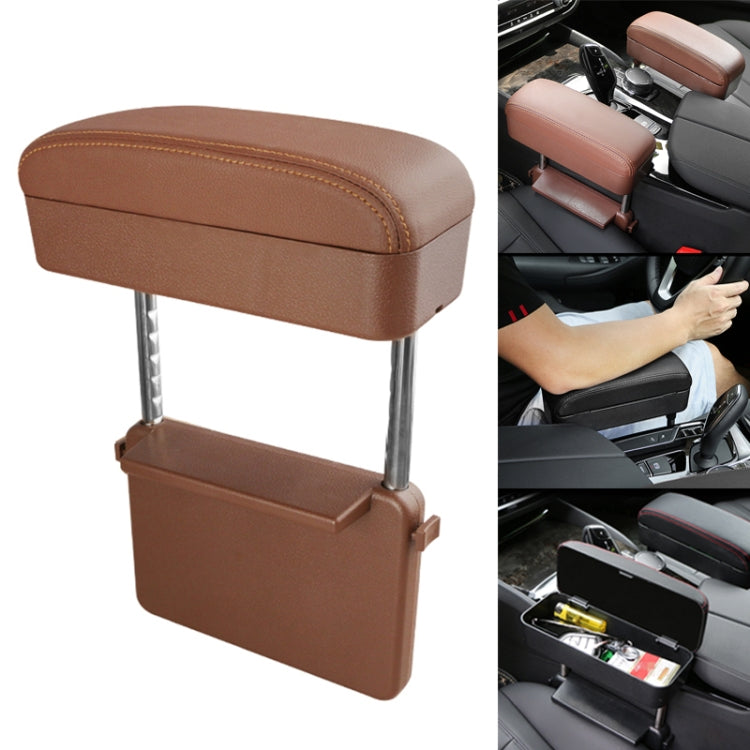 Universal Car PU Leather Wrapped Armrest Box Cushion Car Armrest Box Mat with Storage Box ÎҵÄÉ̵ê