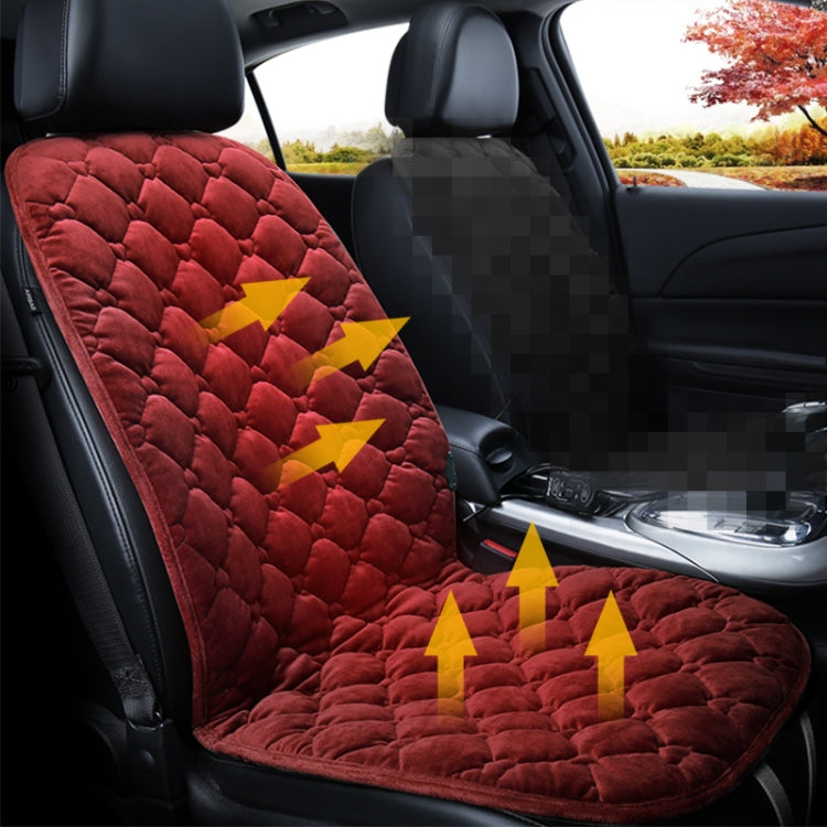 Car 12V Front Seat Heater Cushion Warmer Cover Winter Heated Warm, Single Seat ÎҵÄÉ̵ê