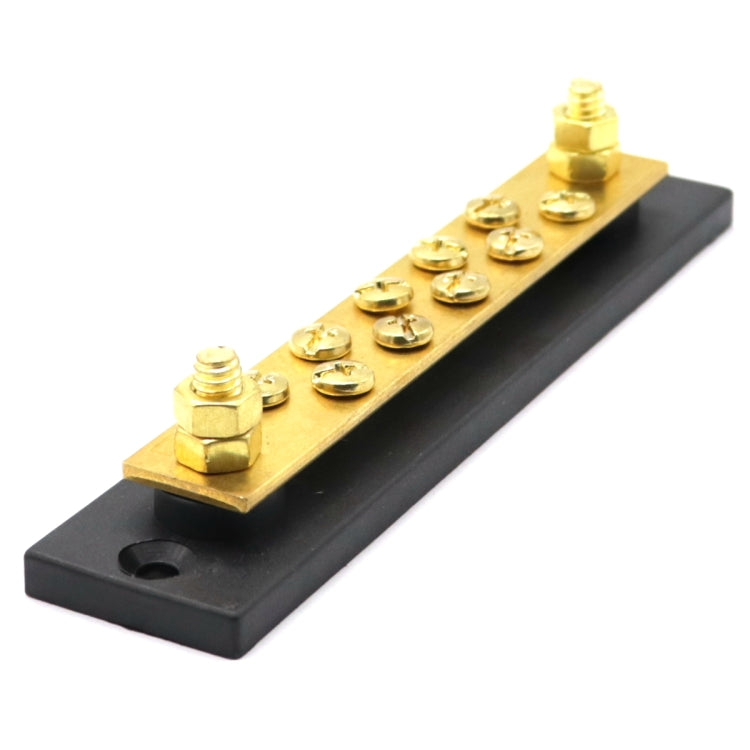 10 Way 10P Power Distribution Large Current Bus Bar 10-bit Distribution Box for Car / RV / Boat