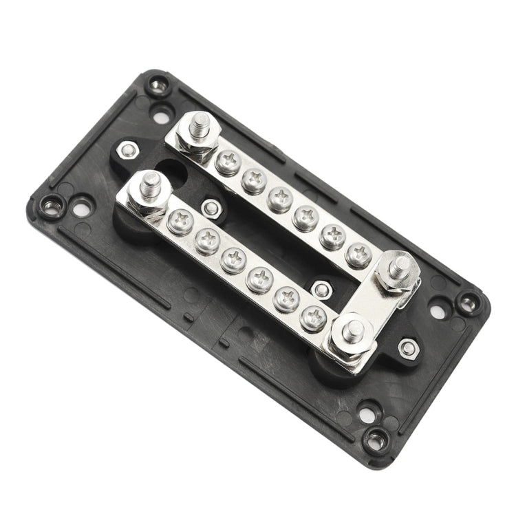 Max DC 48V 100A Heavy-Duty Module Design Bus Bar 4 M6 / 12 M4 Terminal Studs Box Busbar for Car / RV / Boat ÎҵÄÉ̵ê