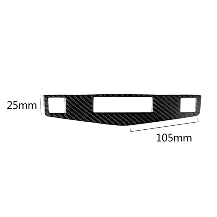 Car Carbon Fiber Center Console Panel Decorative Sticker for Mercedes-Benz W204 C Class 2007-2010 ÎҵÄÉ̵ê