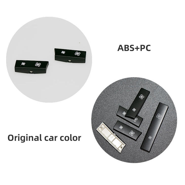 Car Wind Power Switch Air Conditioning Air Volume Button for BMW 5 Series 2011-2017 / 7 Series 2009-2015, Right Middle Configuration