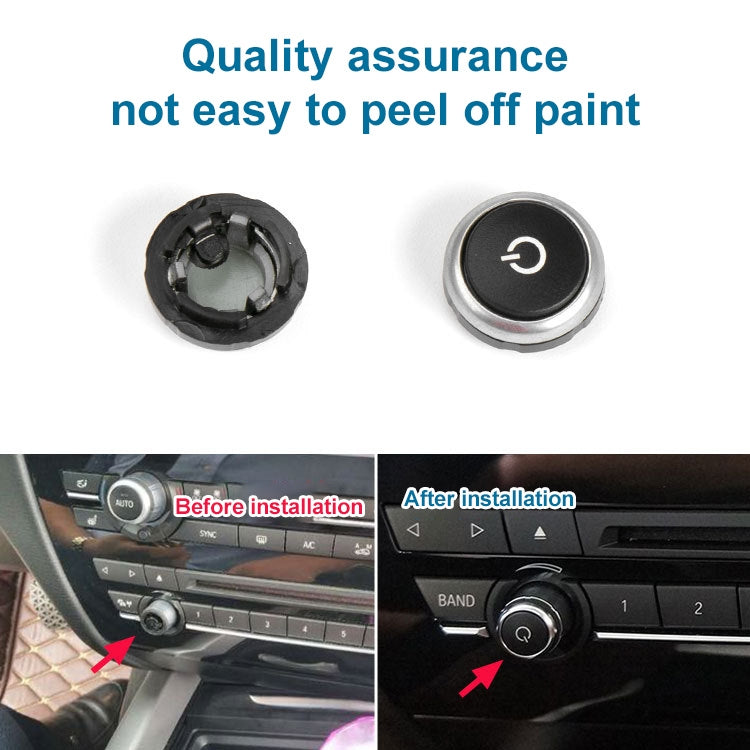 Car Radio Switch Button CD Player Volume Knob 64119350272 for BMW F10