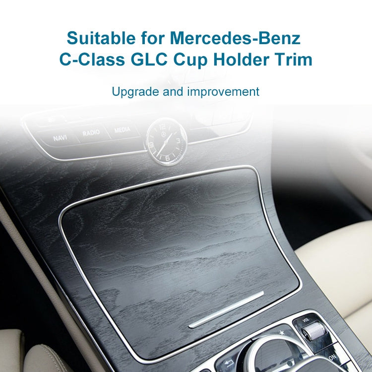 2056830900 Car Cup Holder Electroplating Trim Decorative Frame for Mercedes-Benz C Class W205