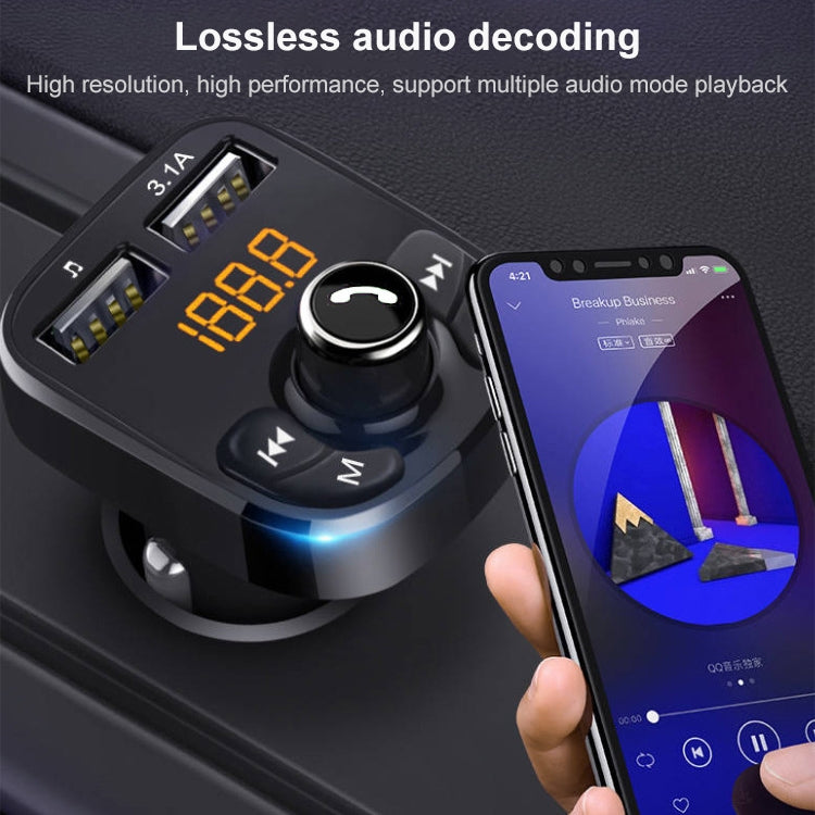 384 Car Multi-functional Smart MP3 Player Bluetooth Hands-free Receiver-Reluova