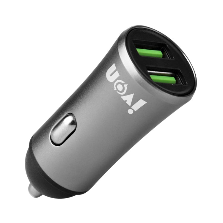 IVON CC26 5V 2.1A Dual USB Port Mini Car Charger ÎҵÄÉ̵ê