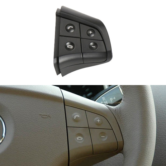 Car Right Side 4-button Steering Wheel Switch Buttons Panel 1648200110 for Mercedes-Benz W164, Left Driving