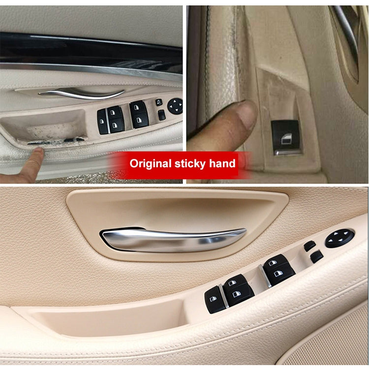 Car Standard Version Inside Doors Handle Pull Trim Cover 5141 7225 873 for BMW F10 F18, Left Driving