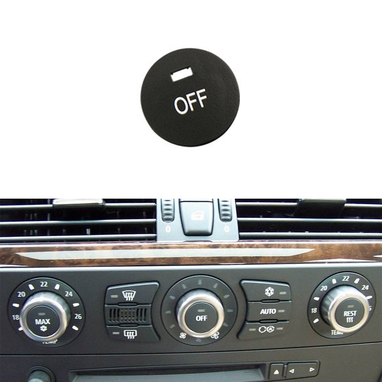 Car Air Conditioner Panel Switch Button OFF Key 6131 9250 196-1 for BMW E60 2003-2010, Left Driving ÎҵÄÉ̵ê