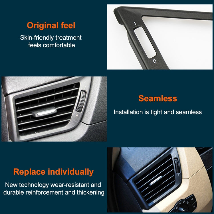 Car Right Side Air Conditioner Vent Panel for BMW X1, Left Driving(Color: Bright) ÎҵÄÉ̵ê