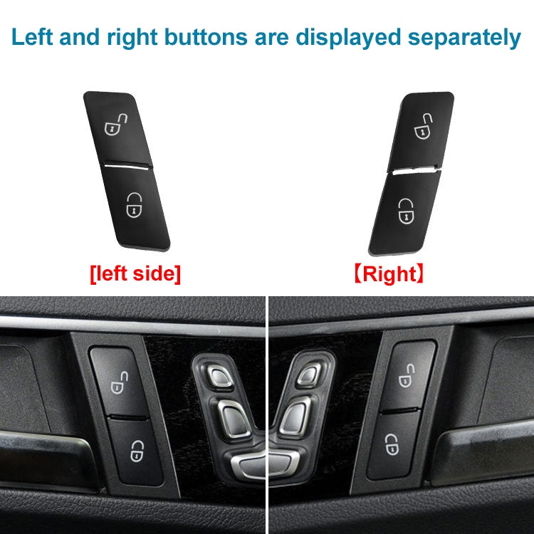 Car Right Side Door Lock Switch Buttons 2049058402 for Mercedes-Benz W204, Left Driving