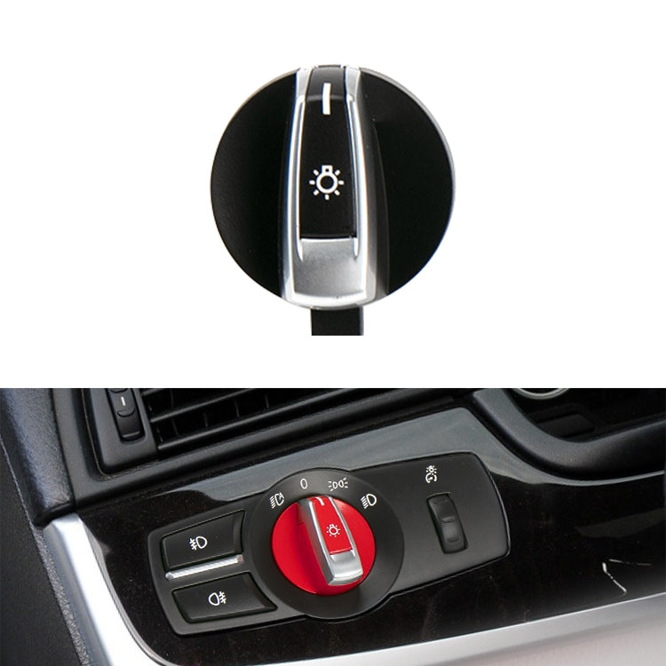 Car Headlight  Switch Button Knob for BMW 5 Series 2010-2017, Left Driving