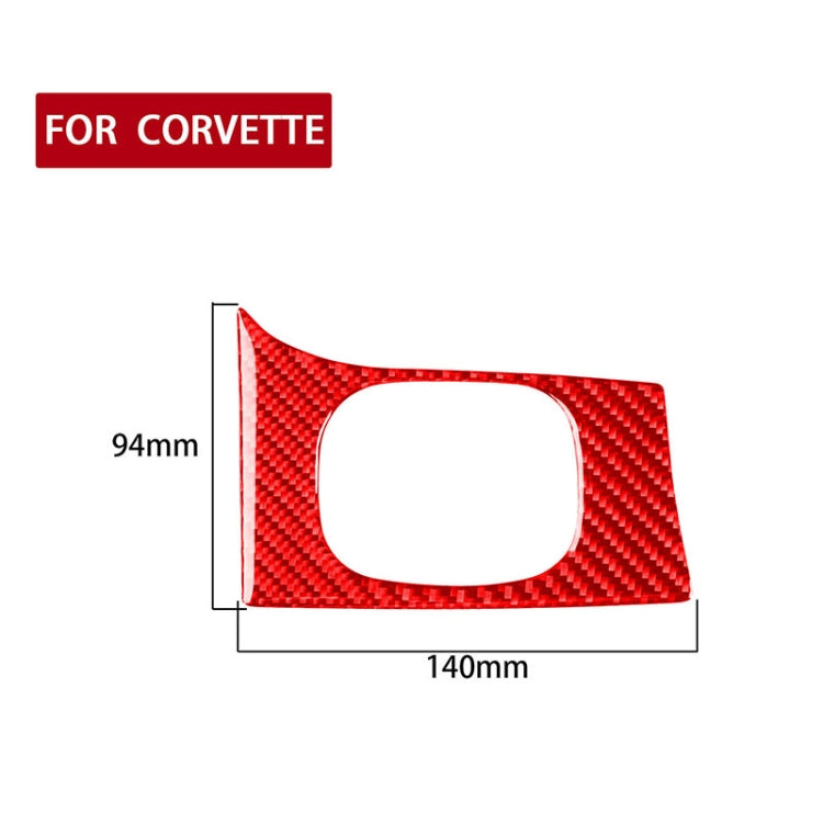 Carbon Fiber Car Headlight Switch Panel Sticker for Chevrolet Corvette C5 1998-2004, Left Drive ÎҵÄÉ̵ê