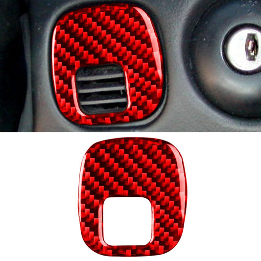 Carbon Fiber Car Key Panel Button Sticker for Chevrolet Corvette C5 1998-2004, Left Drive ÎҵÄÉ̵ê