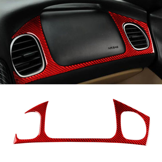 Carbon Fiber Car Front Passenger Seat Air Outlet Sticker for Chevrolet Corvette C5 1998-2004, Left Drive ÎҵÄÉ̵ê