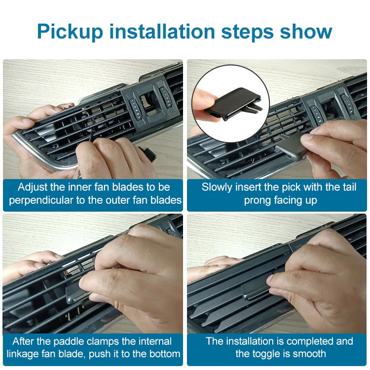 Car Right Side No.4 Air Conditioning Exhaust Switch Paddle for Skoda Octavia 2014-2019, Left Driving ÎҵÄÉ̵ê