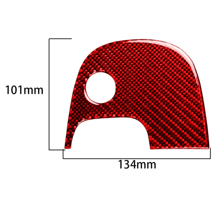 Carbon Fiber Car Lower Console Sticker for Chevrolet Corvette C5 1998-1999, Left Drive ÎҵÄÉ̵ê