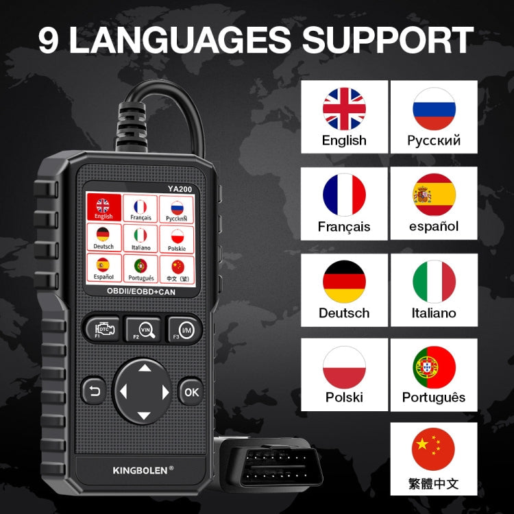 KINGBOLEN YA200 OBD2 Car Fault Diagnosis Tool Fault Analyzer ÎҵÄÉ̵ê