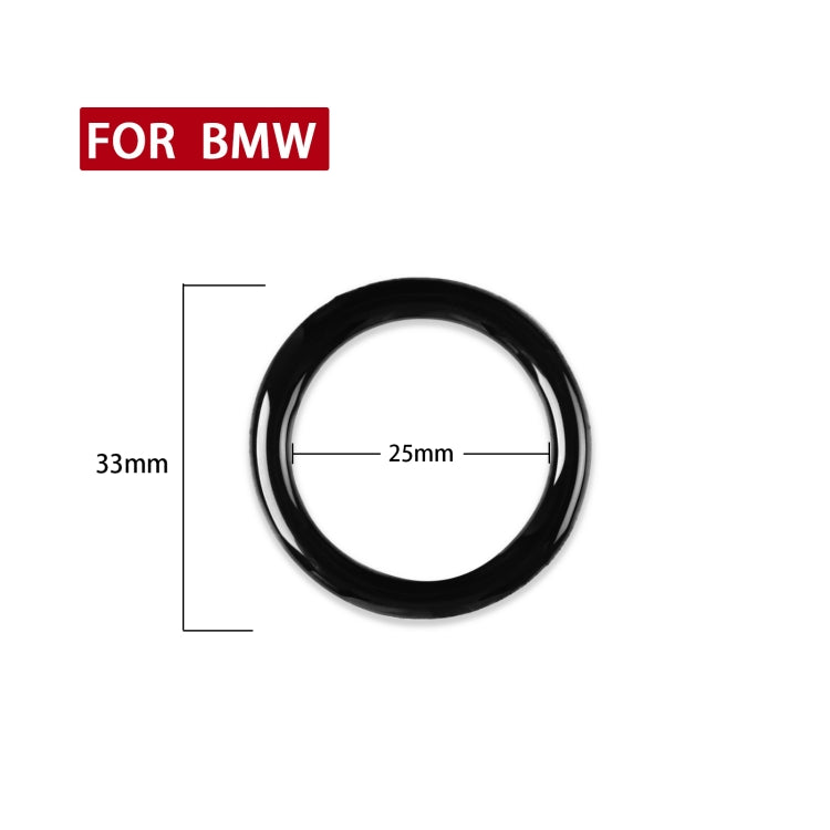 For BMW 3 Series E90/E92/E93 2009-2012 Car One-button Start Carbon Fiber Trim Ring, Left and Right Drive Universal ÎҵÄÉ̵ê