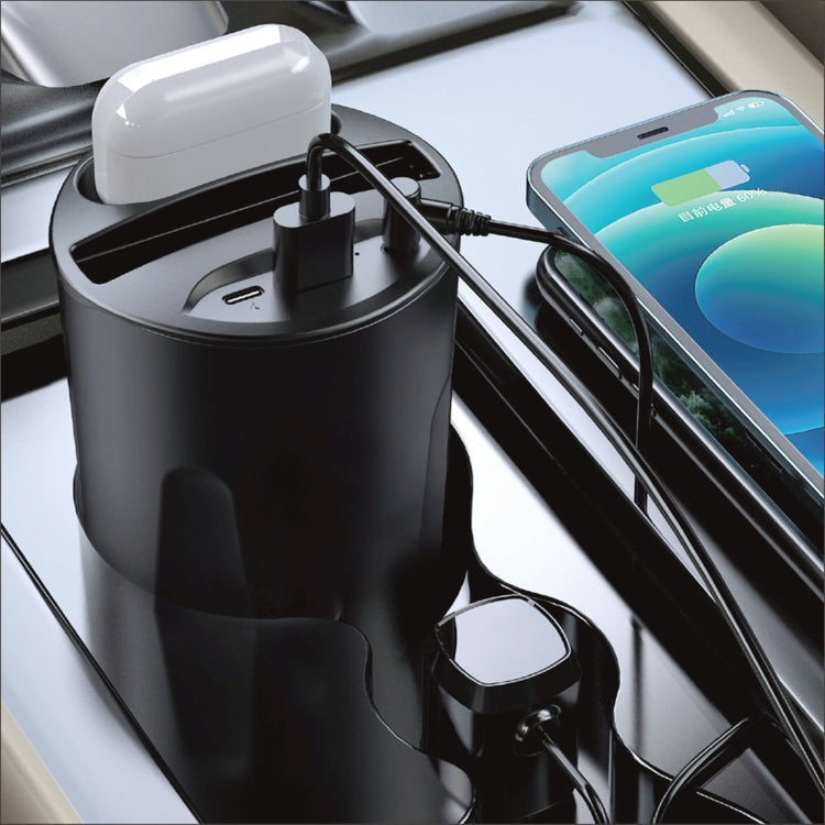 X13A 4 in 1 Car QI Standard Charging Cup Wireless Fast Charger ÎҵÄÉ̵ê