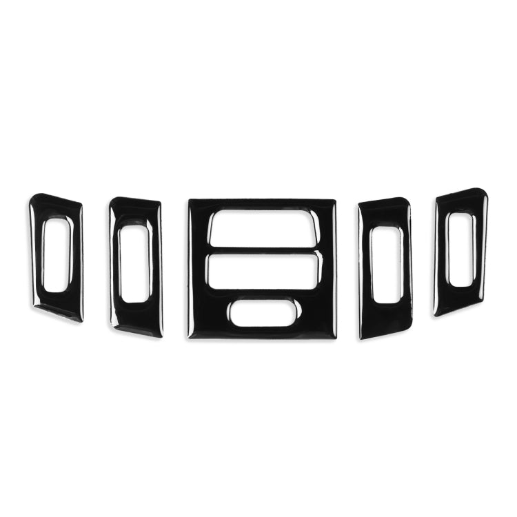 For BMW 3 Series E90/E92/E93 2005-2012 5pcs High Profile Car Air Conditioner Air Outlet Decorative Sticker, Left and Right Drive Universal ÎҵÄÉ̵ê